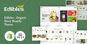 Edibles - Organic Food Store Shopify Theme