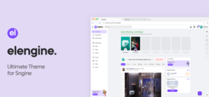 Elengine v2.0.1 – The Ultimate Sngine Theme Download