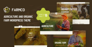 Farmco – Agriculture Organic Farm WordPress Theme