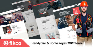 Fikco - Handyman Home Repair WordPress Theme