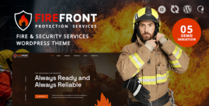 Firefront - Fire Security Services WordPress Theme