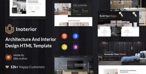 Inoterior - Architecture Interior Designer Html5 Template