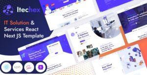 Itechex - IT Solution Services React Next JS Template