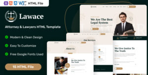 Lawace - Attorney Lawyers HTML Template