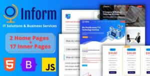 nform - IT Solutions Business Services Web Template