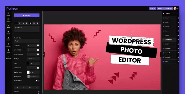 Palleon - WordPress Image Editor 3.8
