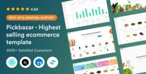 PickBazar - React Ecommerce Template with React Hooks, Next JS, GraphQL REST API