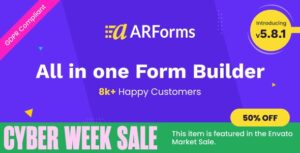 Wordpress Form Builder Plugin, Contact form - ARForms