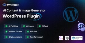WriteBot - AL Content Generator WordPress Plugin