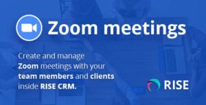 Zoom Integration v1.3 - RISE CRM Addons